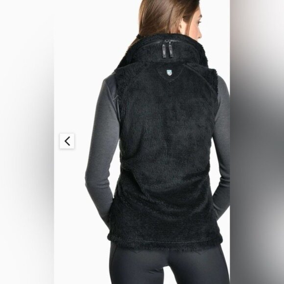 Kuhl Black Fleece Flight Vest size XL WOMEN'S - Picture 3 of 8